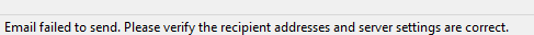 XDR secure connection / TLS error when sending