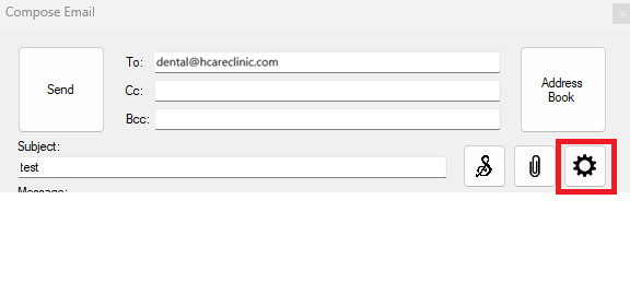 Where to find the email / SMTP settings in XDR